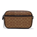 Academy Crossbody Signature Canvas Beige Messenger CS894