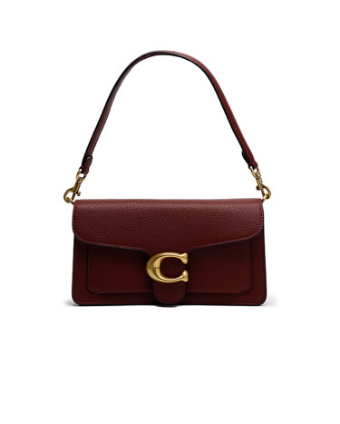 Сумка Coach Tabby Shoulder Bag 26 With Signature Bordo CH857