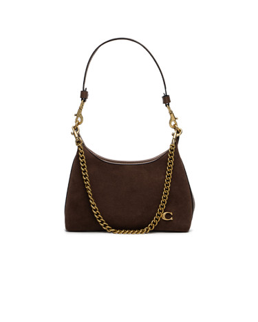 Сумка Coach Juliet Shoulder Bag Brown Suede CH450