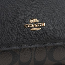 Сумка Mini Klare Crossbody in Signature Canvas in Black Brown CH211