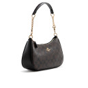 Сумка Teri Shoulder Bag In Signature Canvas Brown CU200