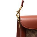 Сумка Tabby Shoulder Bag 26 With Signature Red Beige CH859