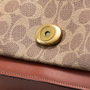 Сумка Tabby Shoulder Bag 26 With Signature Red Beige CH859