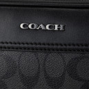 Сумка Graham Crossbody With Signature Canvas Blue EB541