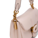 Сумка Pillow Tabby 26 Leather Shoulder Bag Cream CA580