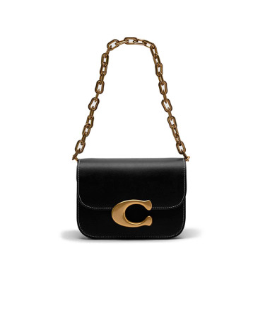Сумка Coach Idol Bag Black Gold CС630