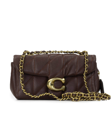 Сумка Coach Tabby Shoulder Bag 26 With Signature Brown CD260