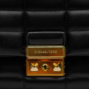 Сумка Tribeca Large Quilted Leather Shoulder Bag Black 65A3V8GG8W-550