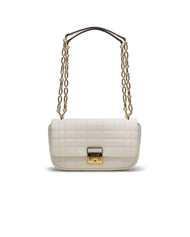 Сумка Michael Kors Tribeca Large Quilted Leather Shoulder Bag Cream 65A3V8RB8B-550