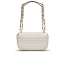 Tribeca Large Quilted Leather Shoulder Bag Cream 65A3V8RB8B-550