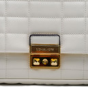 Tribeca Large Quilted Leather Shoulder Bag Cream 65A3V8RB8B-550