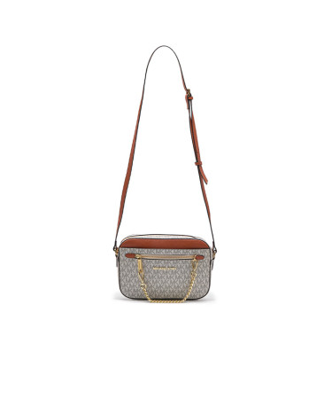 Сумка Jet Set Large Logo Crossbody Bag Ivory 24H3E55S4R-450