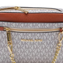 Jet Set Large Logo Crossbody Bag Ivory 24H3E55S4R-450