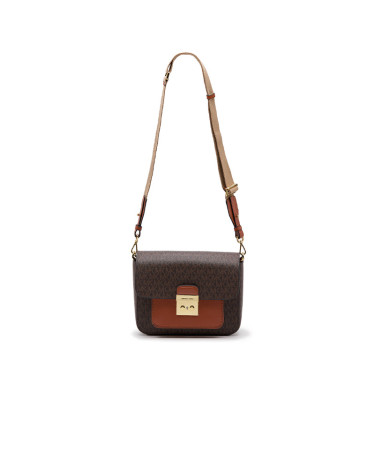 Сумка Michael Kors Sloan Editor Medium Bag Brown 24H5H74R8Y-300