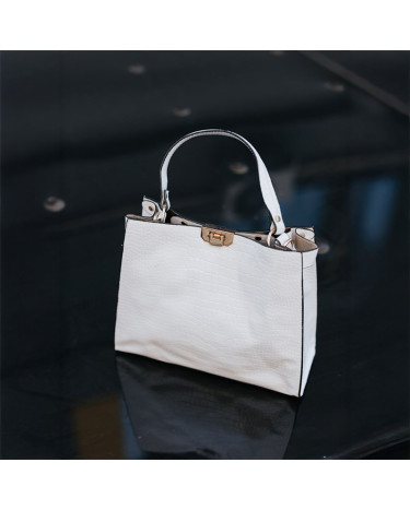 Mirage Amber White Bag