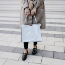 Mirage Amber White Bag