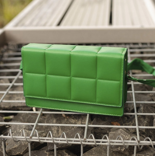 Padded Cassette Bag Green