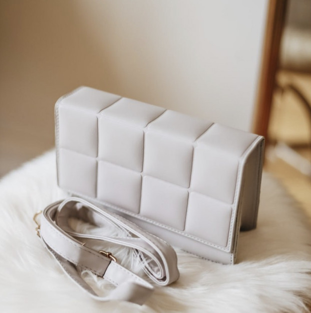 Padded Cassette Bag White