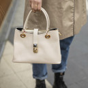 Daily Tote Beige Bag