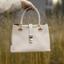 Daily Tote Beige Bag