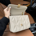 Crystal Link Beige Bag